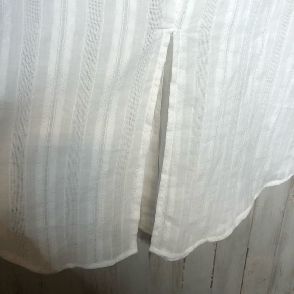 ANTHRO Postmark Londra Layered Tunic White XS - Picture 12 of 12